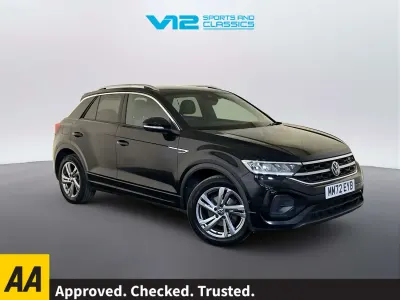 Used VW T-Roc R-line 150 HP (110 kW) 2022 Black SUV