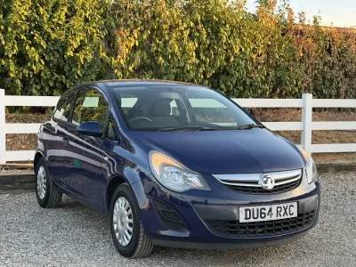 Used Vauxhall Corsa S 65 HP (47 kW) 2014 Blue Hatchback