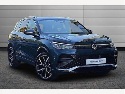 Blue New 2025 VW Tiguan R-line SUV | £37,495