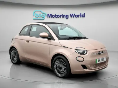 Used Fiat 500e Icon 86 kW (118 HP) 2021 Gold Cabriolet