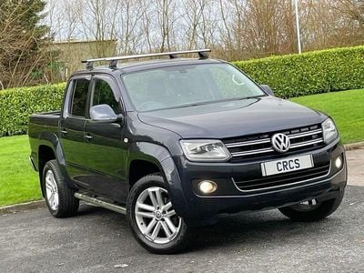 Blue Used 2016 VW Amarok Highline Pickup | £15,450 (Fair price)