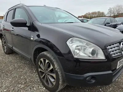 Used Nissan Qashqai N-TEC 141 HP (103 kW) 2009 Black SUV