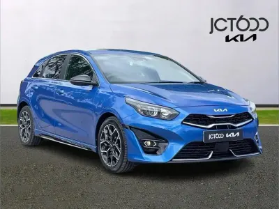 Used Kia Ceed GT-Line 158 HP (116 kW) 2023 Blue Hatchback