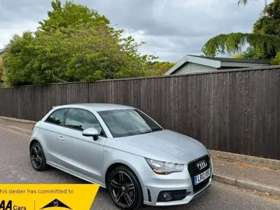 Used Audi A1 S-Line 122 HP (89 kW) 2012 Silver Hatchback
