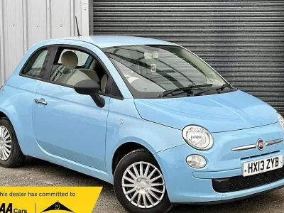 Used Fiat 500 Pop 69 HP (50 kW) 2013 Blue Hatchback