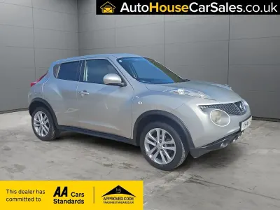 Used Nissan Juke Acenta 115 HP (84 kW) 2014 Silver SUV