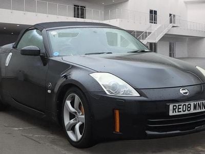 Black Used 2008 Nissan 350Z GT Cabriolet | £7,750