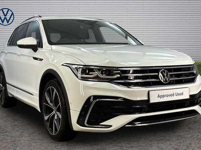 Used VW Tiguan R-line 150 HP (110 kW) 2022 White SUV