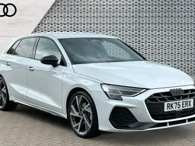 Used Audi A3 Black Edition 150 HP (110 kW) 2025 White