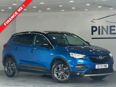 Used Vauxhall Grandland X SRi 130 HP (95 kW) 2020 Blue SUV