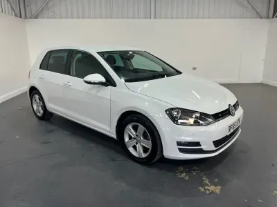 Used VW Golf VII Match 110 HP (80 kW) 2015 White Hatchback