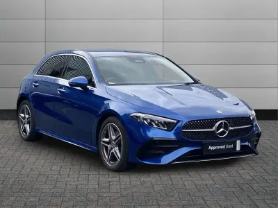 Used Mercedes A180 Executive 134 HP (98 kW) 2024 Blue Hatchback