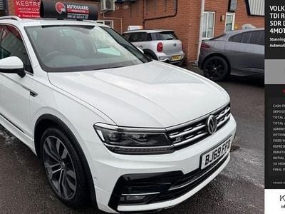White Used 2019 VW Tiguan R-line SUV | £15,795 (Good price)