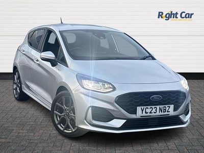 Used Ford Fiesta ST-Line 100 HP (73 kW) 2023 Silver Hatchback