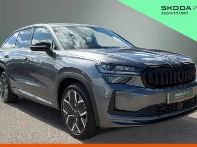 Used Skoda Kodiaq SportLine 150 HP (110 kW) 2025 Graphite grey SUV