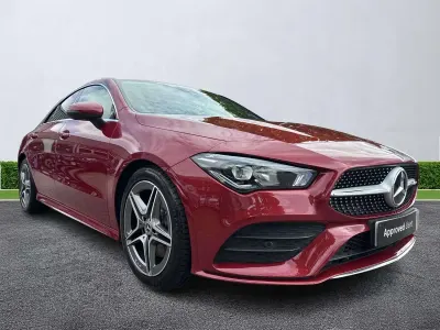 Used Mercedes CLA200 AMG line 2022 Red Coupe