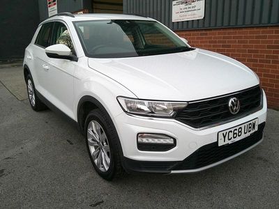 White Used 2018 VW T-Roc SE SUV | £9,995 (Fair price)