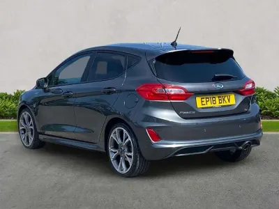 Used Ford Fiesta ST-Line 100 HP (73 kW) 2018 Grey Hatchback