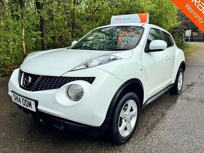 Used Nissan Juke Visia 94 HP (69 kW) 2014 White SUV
