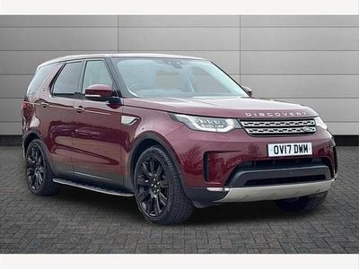 Used Land Rover Discovery 5 HSE Luxury 240 HP (176 kW) 2017 Red SUV