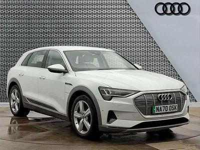 Used Audi e-tron Advanced 230 kW (313 HP) 2020 White SUV