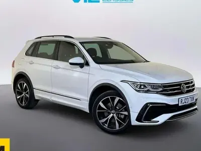 Used VW Tiguan R-line 245 HP (180 kW) 2023 White SUV