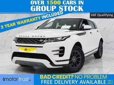 Begagnad Land Rover Range Rover evoque R-Dynamic 150 HK (110 kW) 2019 Vit SUV