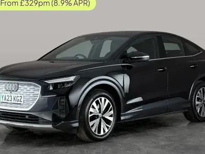 Used Audi Q4 Sportback e-tron Sport 125 kW (170 HP) 2022 Black SUV