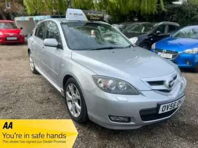 Używany Mazda 3 Inclusive 150 KM (110 kW) 2007 Srebrny Hatchback