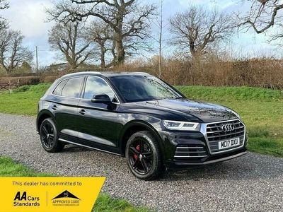 Used Audi Q5 S-Line 190 HP (139 kW) 2017 Black SUV