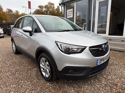 Used Vauxhall Crossland X 81 HP (59 kW) 2018 Silver SUV