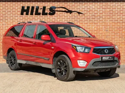 Used SsangYong Musso 181 HP (133 kW) 2018 Red Pickup