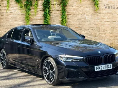 Used BMW 520 M Sport 190 HP (139 kW) 2022 Black Sedan