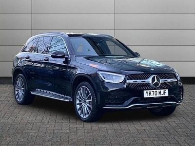 Black Used 2020 Mercedes GLC300e AMG Line Premium SUV | £25,495 (A bit pricey)