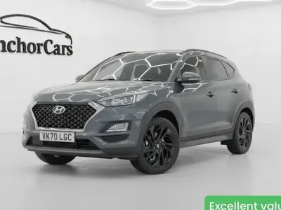 Used Hyundai Tucson N Line 136 HP (100 kW) 2020 Grey SUV