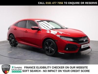 Used Honda Civic Sport 182 HP (133 kW) 2019 Red Hatchback