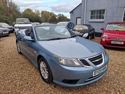 Ice blue metallic Used 2009 Saab 9-3 Cabriolet Linear Cabriolet | £3,495 (Expensive)