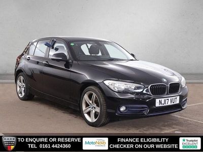 Used BMW 118 Sport Line 136 HP (100 kW) 2017 Black Hatchback
