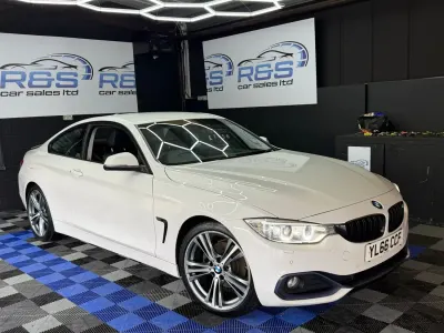 Usado BMW 420 Sport Line 2016 Blanco Coupe