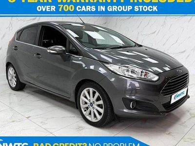Begagnad Ford Fiesta Titanium 100 HK (73 kW) 2017 Grå Halvkombi