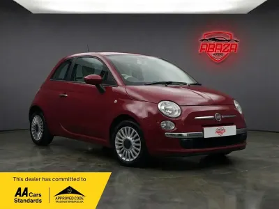Used Fiat 500 Pop 69 HP (50 kW) 2009 Red Cabriolet