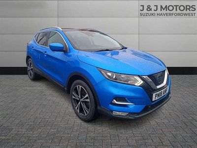 Used Nissan Qashqai N-Connecta 2018 Blue SUV