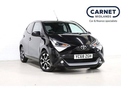Black Used 2018 Toyota Aygo X-plore Hatchback | £7,190 (Fair price)