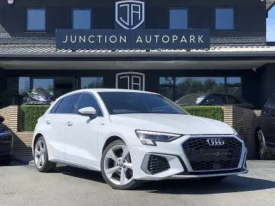Used Audi A3 S-Line 110 HP (80 kW) 2022 White Sedan