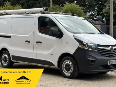 Used Vauxhall Vivaro S 2016 White