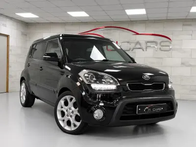 Used Kia Soul 126 HP (92 kW) 2014 Cherry black SUV