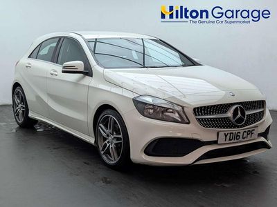 Used Mercedes A180 AMG line 2016 White Hatchback