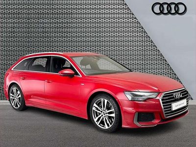 Used Audi A6 S-Line 295 HP (216 kW) 2023 Red Estate