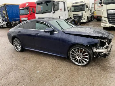 Used Mercedes CLS350 AMG Line Premium Plus 286 HP (210 kW) 2019 Blue Coupe