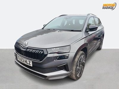 Used Skoda Karoq SportLine 150 HP (110 kW) 2023 Grey SUV